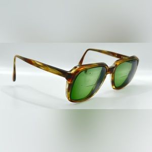 Vintage Rodenstock Reno8014 Brown Oval Sunglasses Frames Only